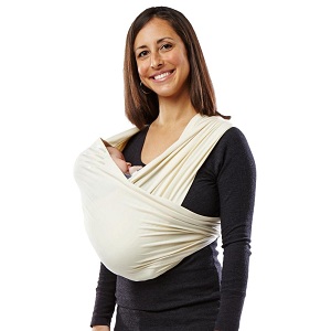 Слинг-шарф трикотажный Gourdbaby бежевый